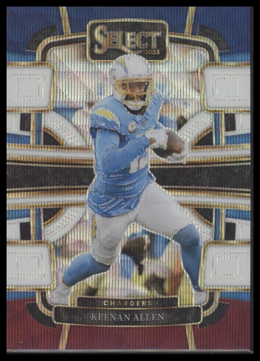 2023 Panini Select #51 Keenan Allen Tri-Color Prizms #/259