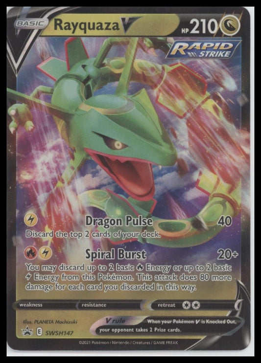 Rayquaza V SWSH: Sword & Shield Promo Cards #SWSH147