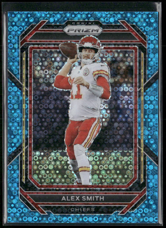 2022 Panini Prizm #147 Alex Smith No Huddle Blue #/79