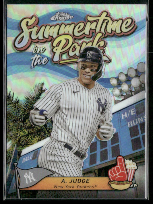 2024 Topps Chrome #SITP-3 Aaron Judge Summertime in the Park