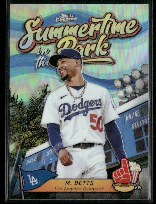 2024 Topps Chrome #SITP-1 Mookie Betts Summertime in the Park