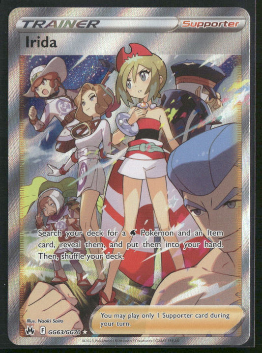 Pokemon Crown Zenith: Galarian Gallery #GG63/GG70 Irida