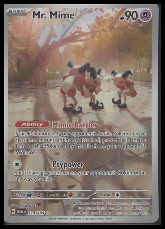 Mr. Mime SV: Scarlet & Violet 151 #179/165