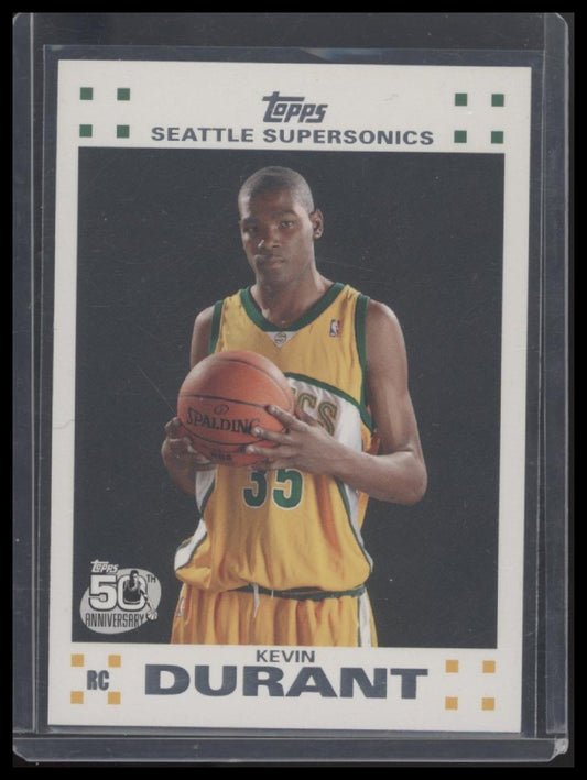 Kevin Durant 2007-08 Topps #2 Rookie Set