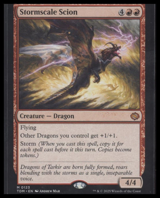 Stormscale Scion Tarkir: Dragonstorm #123