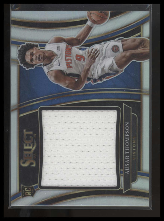 2023-24 Panini Select #RJS-AS Ausar Thompson Jumbo Rookie Swatches