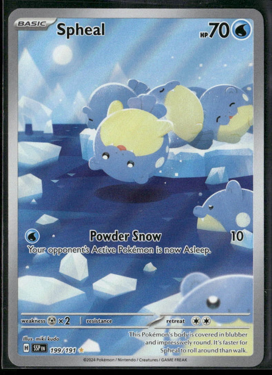 Spheal SV08: Surging Sparks #199/191