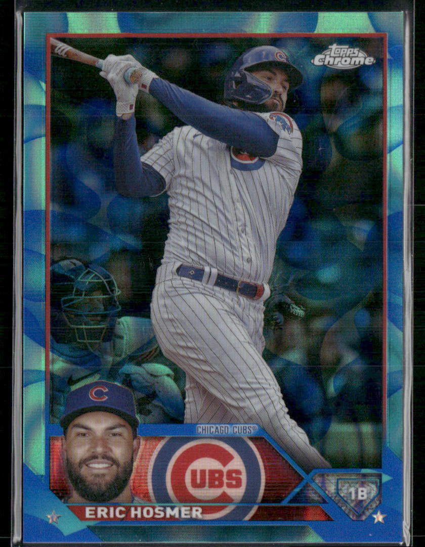 2023 Topps Chrome Update #USC148 Eric Hosmer Aqua/Blue Lava Lamp #/175