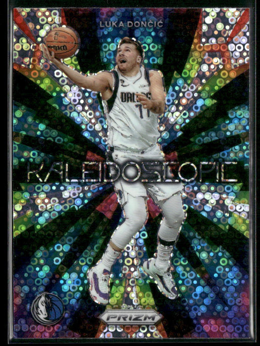 2023-24 Panini Prizm #3 Luka Doncic Kaleidoscopic Prizms Fast Break