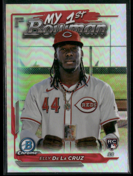 2024 Bowman Chrome #M1B-2 Elly De La Cruz My 1st Bowman Refractors