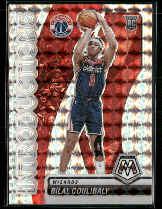2023-24 Panini Mosaic #19 Bilal Coulibaly Introductions Mosaic