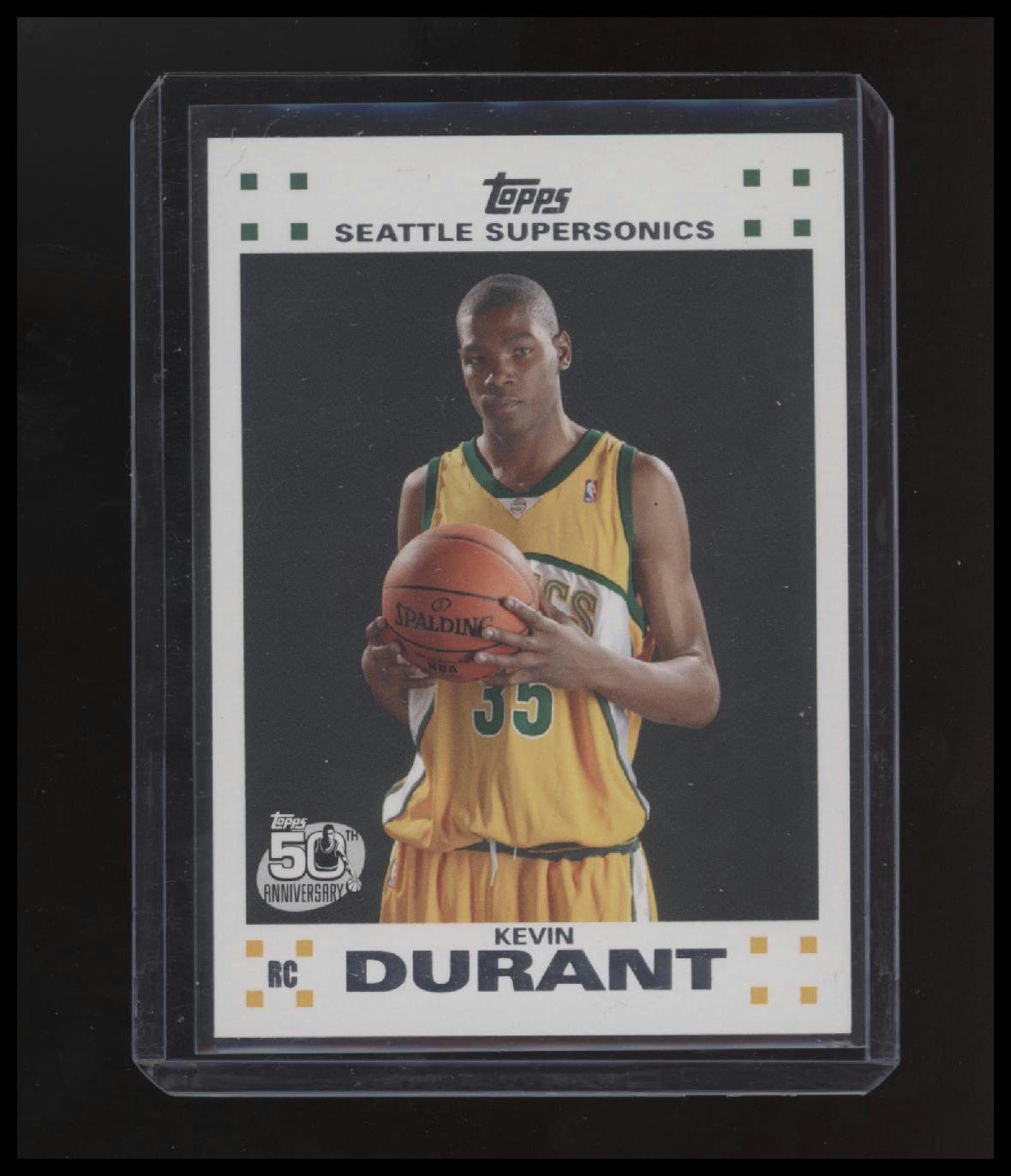 Kevin Durant 2007-08 Topps #2 Rookie Set