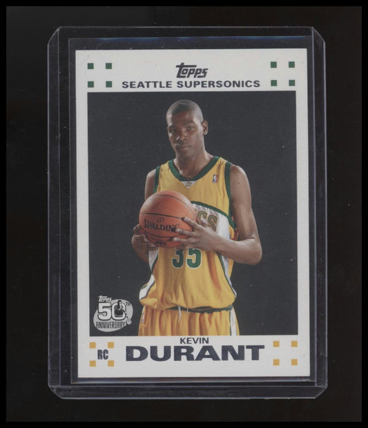 Kevin Durant 2007-08 Topps #2 Rookie Set