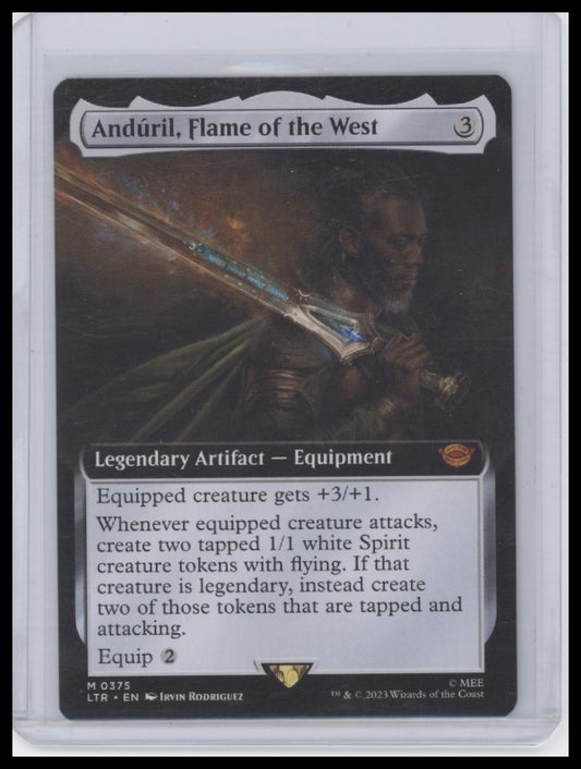 #Anduril, Flame of the West (Extended Art) Lord of the Rings #375