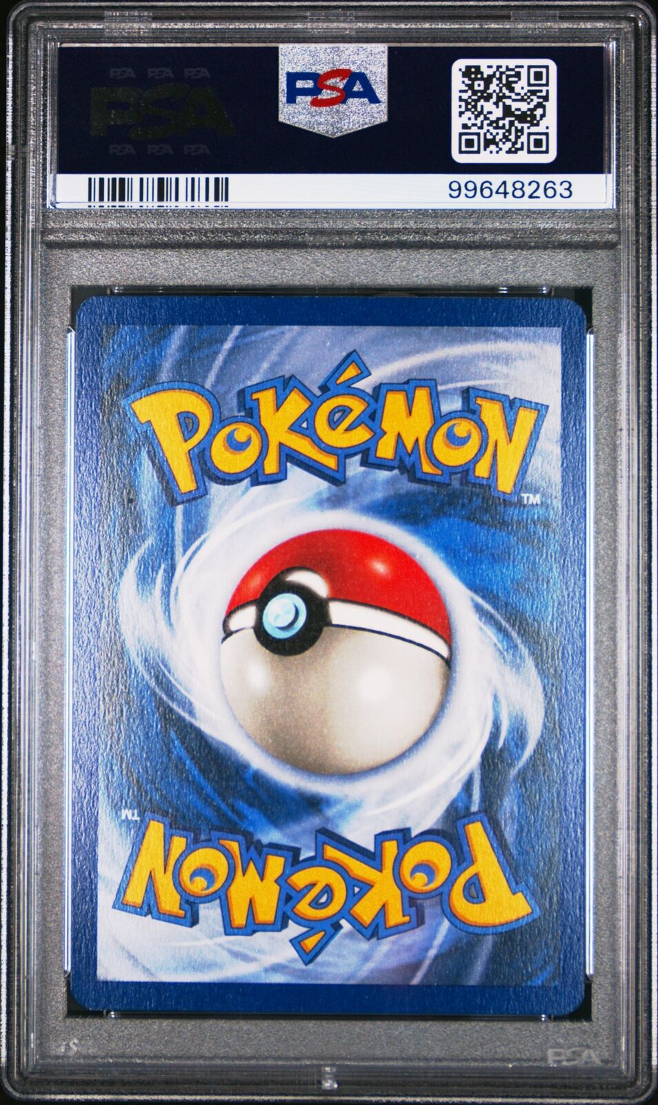 1999 Pokemon Fossil #10 Lapras-Holo PSA 8