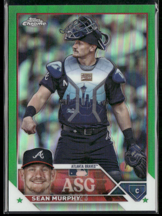 2023 Topps Chrome Update #ASGC-23 Sean Murphy 2023 All-Star Game Green #/99