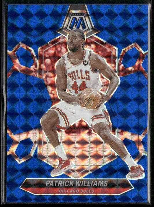 2023-24 Panini Mosaic #183 Patrick Williams Blue #/199