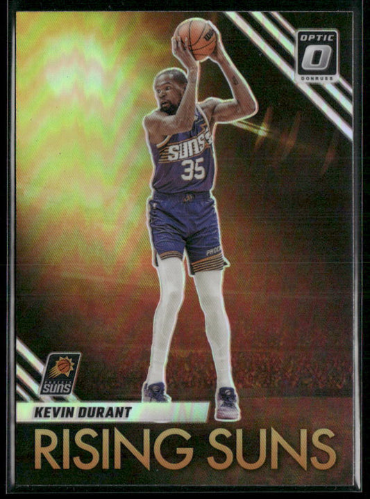 2023-24 Donruss Optic #10 Kevin Durant Rising Suns
