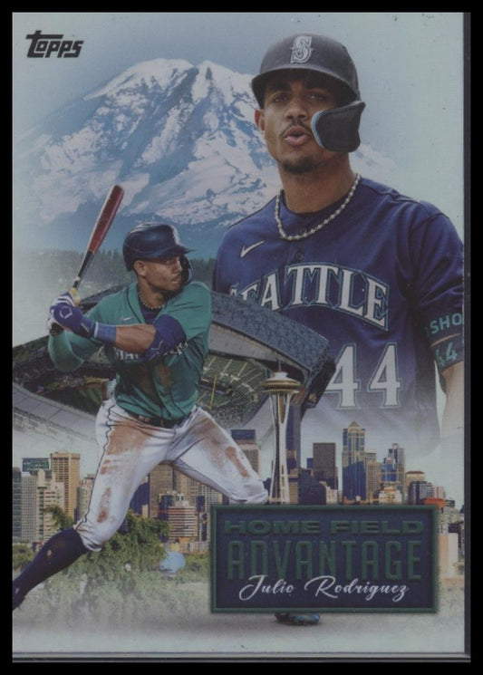 Julio Rodríguez 2024 Topps #HFA-7 Home Field Advantage