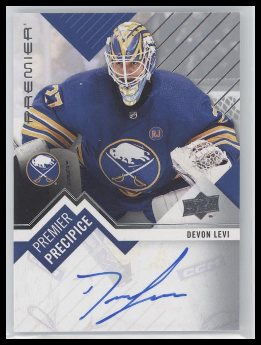Devon Levi 2023-24 Upper Deck Premier #PPR-DL Premier Precipice Auto Rookies