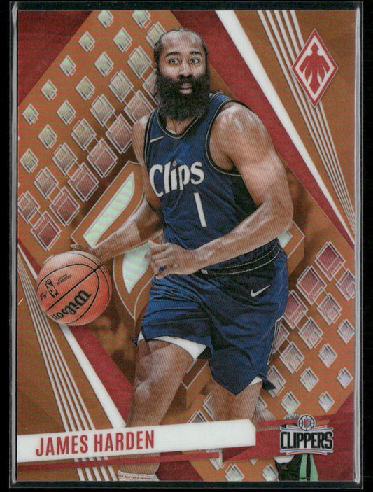 2023-24 Panini Phoenix #189 James Harden Orange #/99