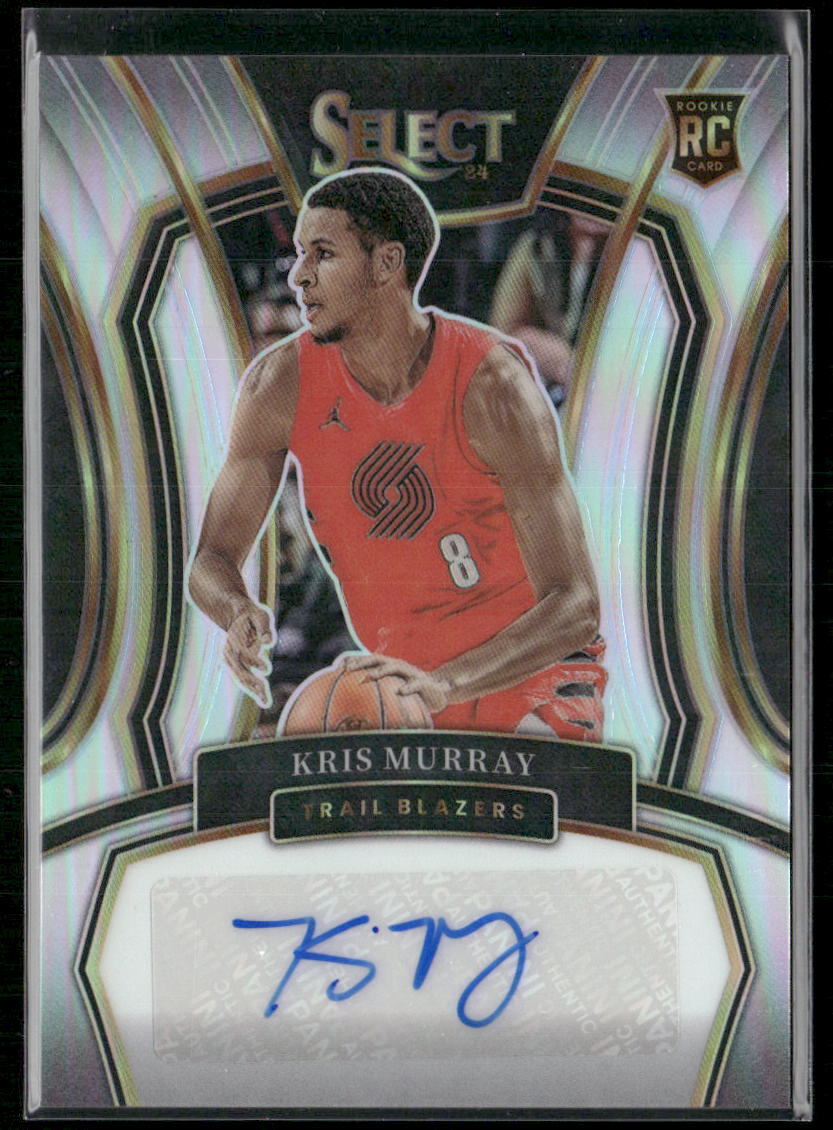 2023-24 Panini Select #RS-MUR Kris Murray Rookie Signatures #/125