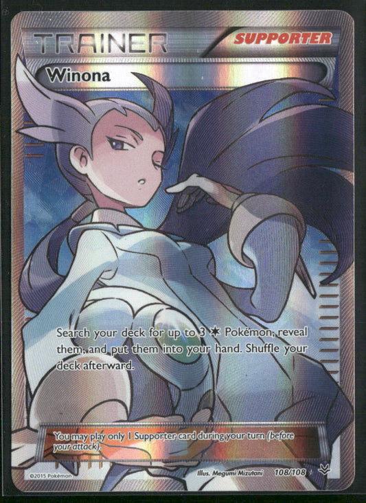 Pokemon XY - Roaring Skies #108/108 Winona (108 Full Art)
