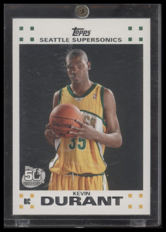 Kevin Durant 2007-08 Topps #2 Rookie Set