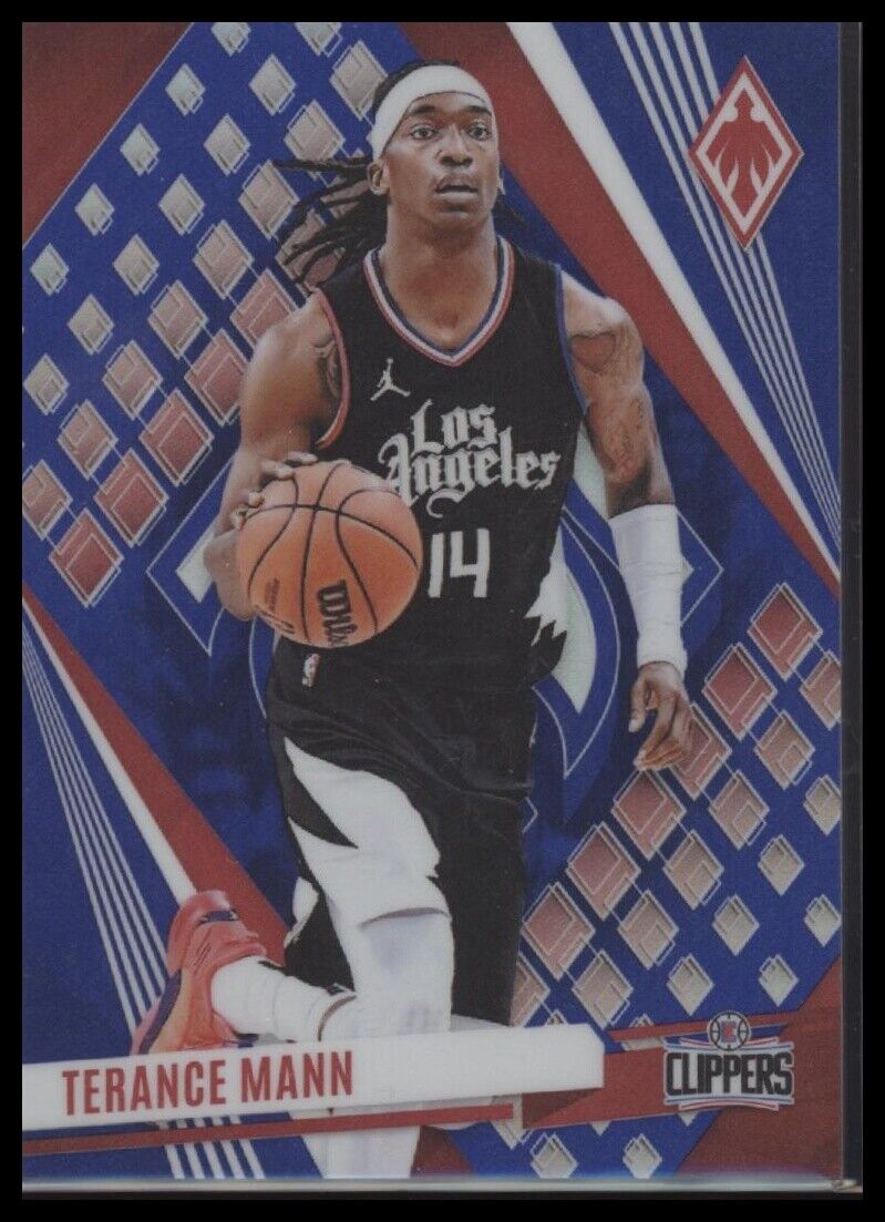 2023-24 Panini Phoenix #247 Terance Mann Blue #/35