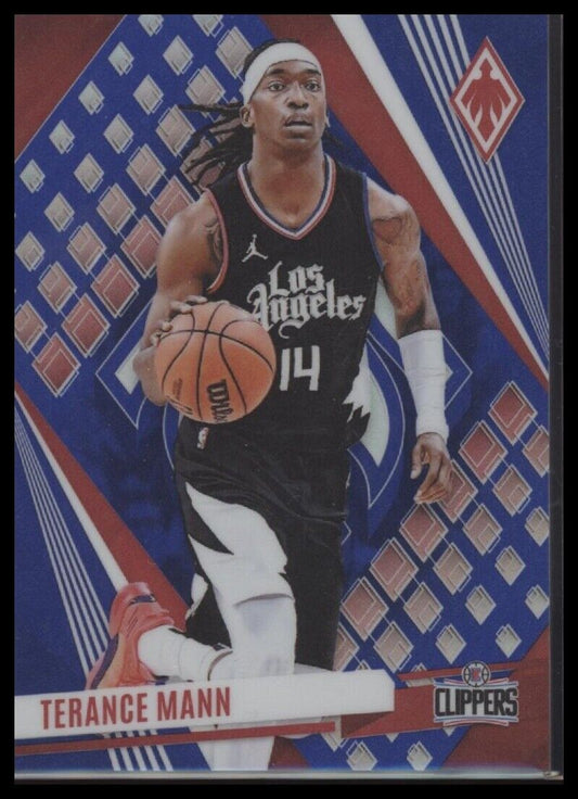 2023-24 Panini Phoenix #247 Terance Mann Blue #/35