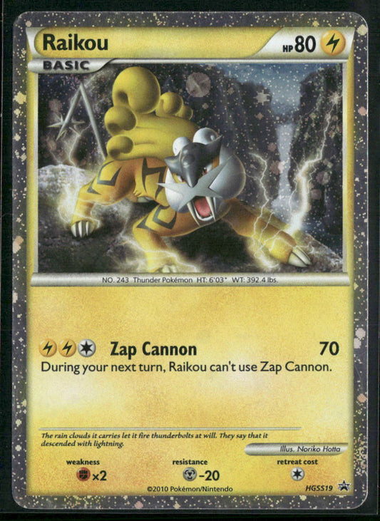 Pokemon 2010 HGSS Promos Raikou