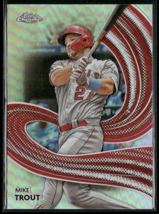 2024 Topps Chrome #S-1 Mike Trout Strokes