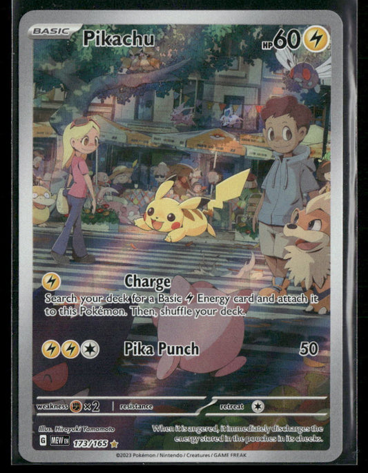 Pokemon SV: Scarlet & Violet 151 #173/165 Pikachu
