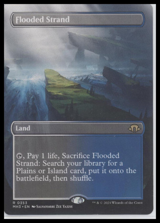 Flooded Strand (Borderless) Modern Horizons 3 #353