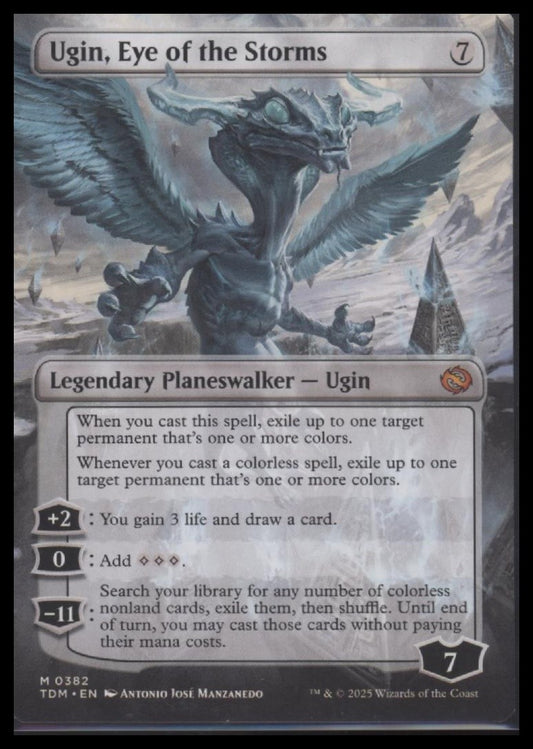 Ugin, Eye of the Storms (Borderless) Tarkir: Dragonstorm #382