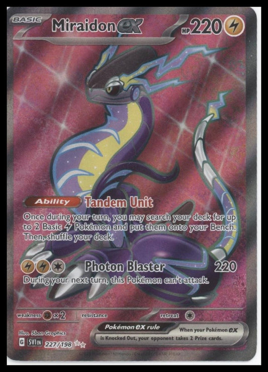 Miraidon ex SV01: Scarlet & Violet Base Set #227/198