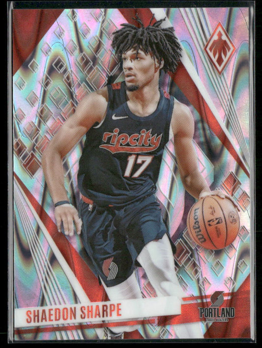 2023-24 Panini Phoenix #29 Shaedon Sharpe Seismic #/125