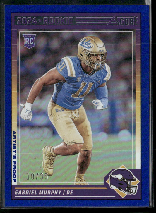 2024 Score #376 Gabriel Murphy Artist's Proof #/35