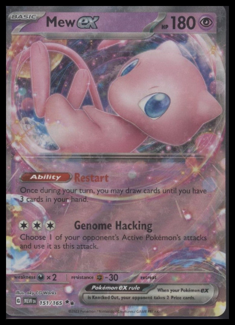 Mew ex SV: Scarlet & Violet 151 #151/165