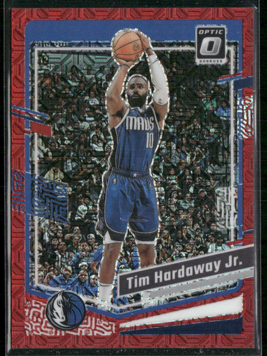 2023-24 Donruss Optic #68 Tim Hardaway Jr. Choice Red #/88