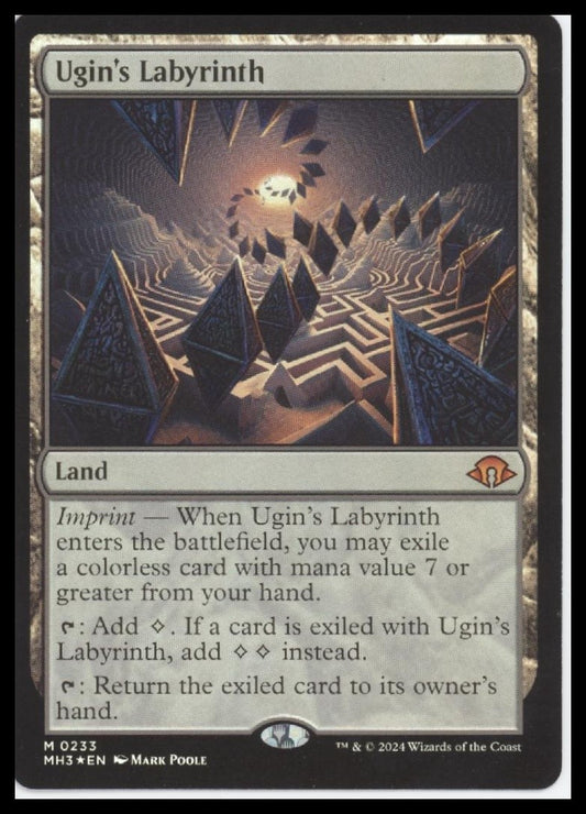 Ugin's Labyrinth Modern Horizons 3 #233 Foil