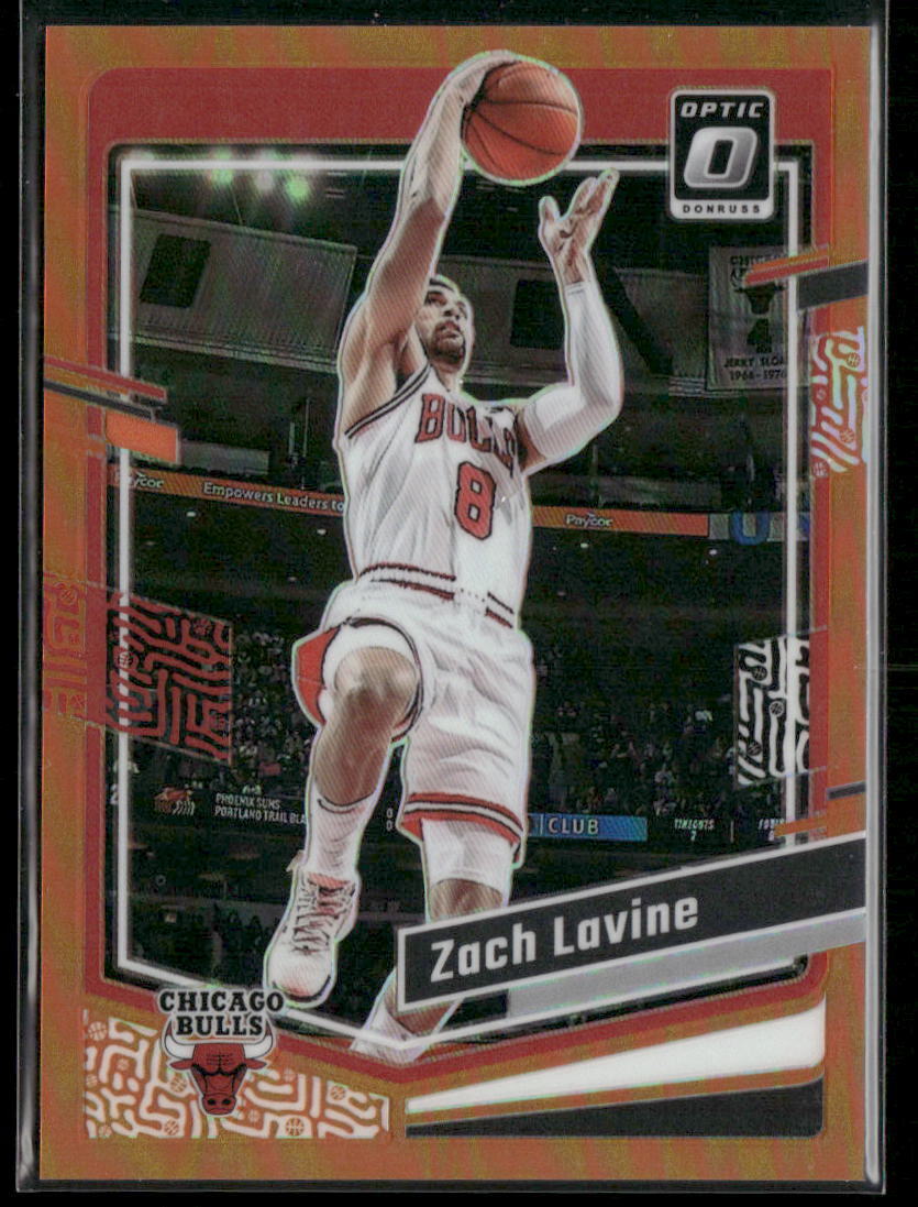 2023-24 Donruss Optic #23 Zach LaVine Orange #/199