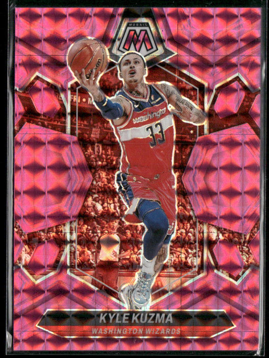 2023-24 Panini Mosaic #175 Kyle Kuzma Pink #/149