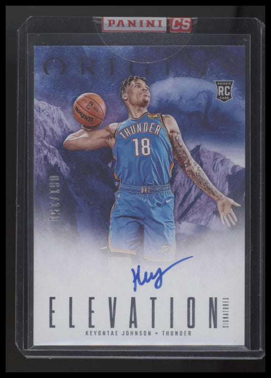 2023-24 Panini Origins #ES- Keyontae Johnson Elevation Signatures #/150