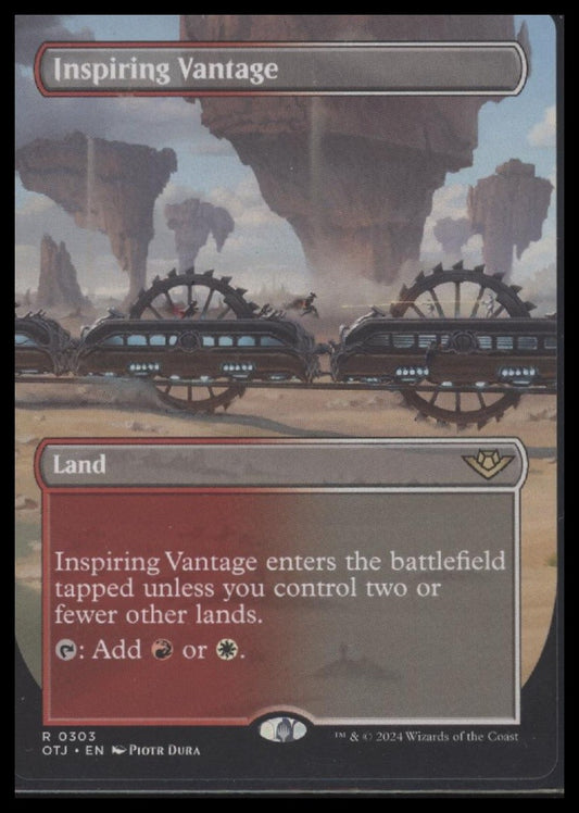 Inspiring Vantage (Borderless) Outlaws of Thunder Junction #303