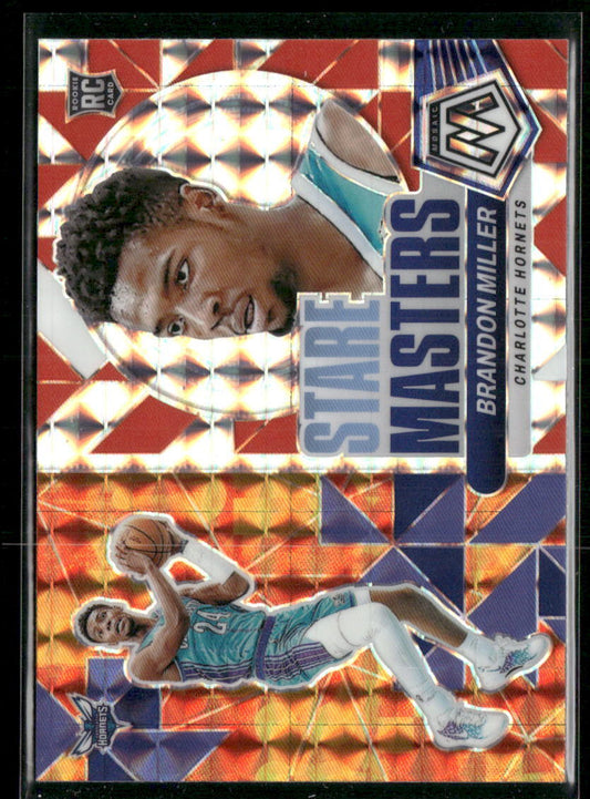 2023-24 Panini Mosaic #7 Brandon Miller Stare Masters Mosaic