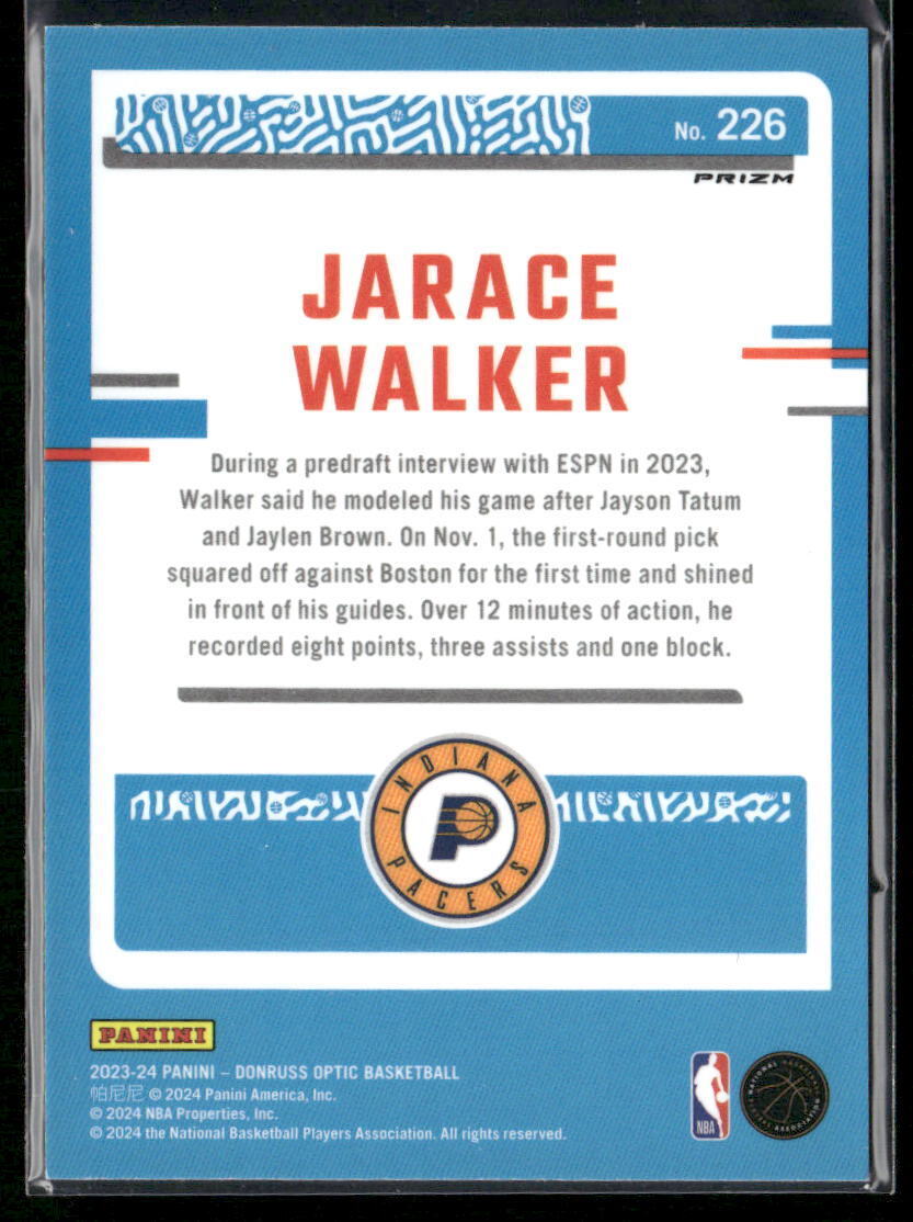 2023-24 Donruss Optic #226 Jarace Walker Choice