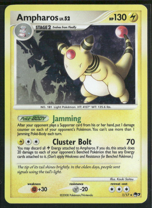 Pokemon POP Series 7 #001/017 Ampharos