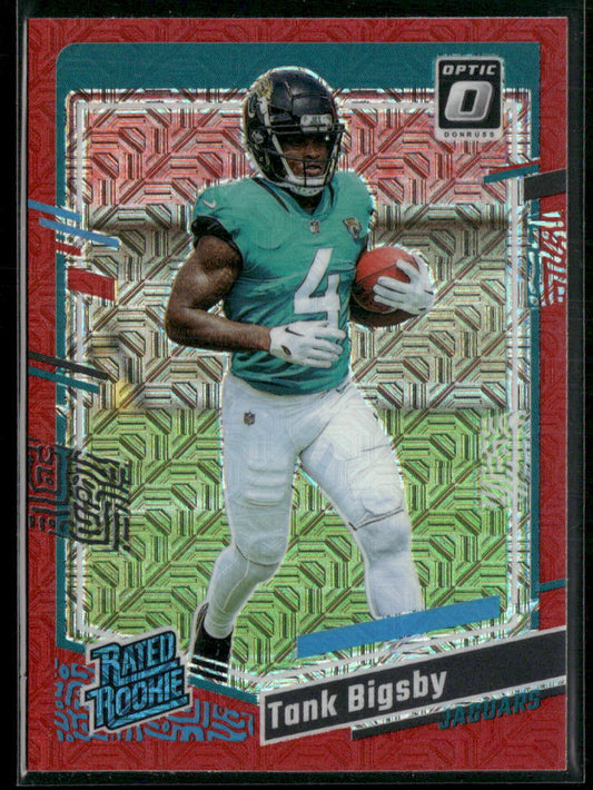 2023 Donruss Optic #252 Tank Bigsby Red Mojo