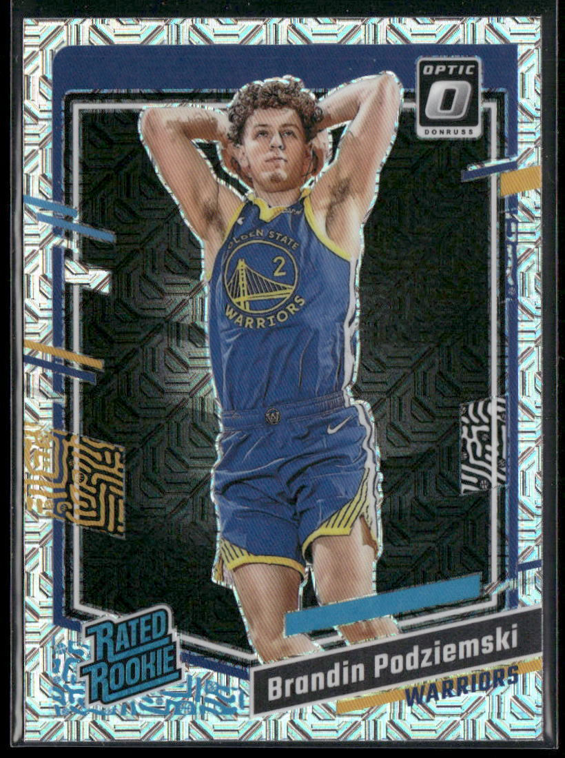 2023-24 Donruss Optic #203 Brandin Podziemski Choice